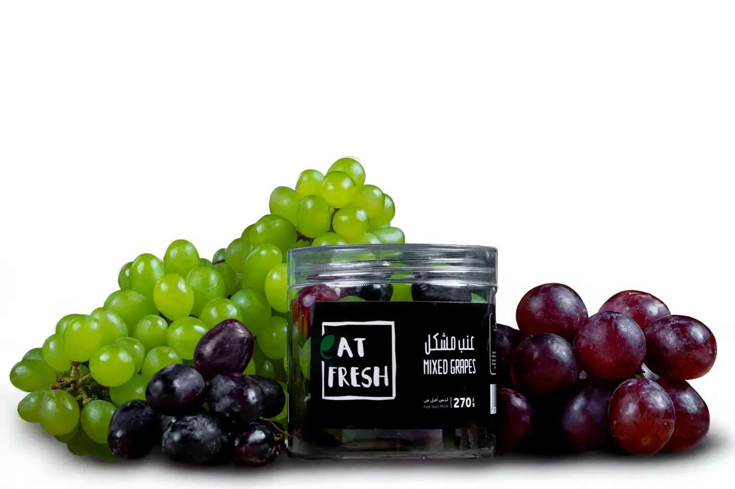 عنب مشكل وسط