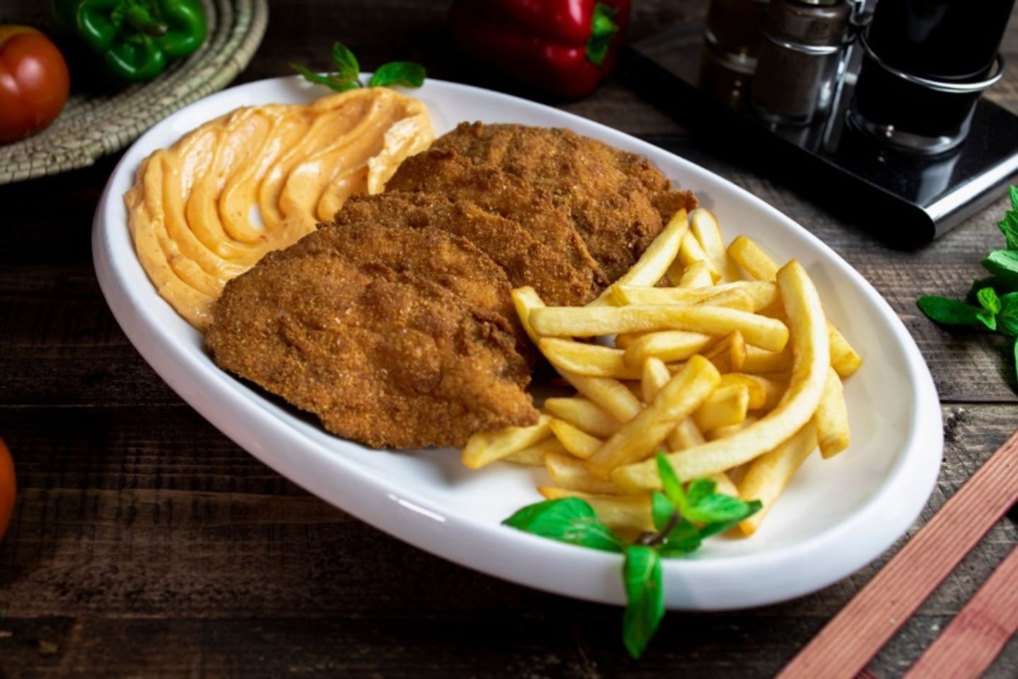 اسكالوب دجاج