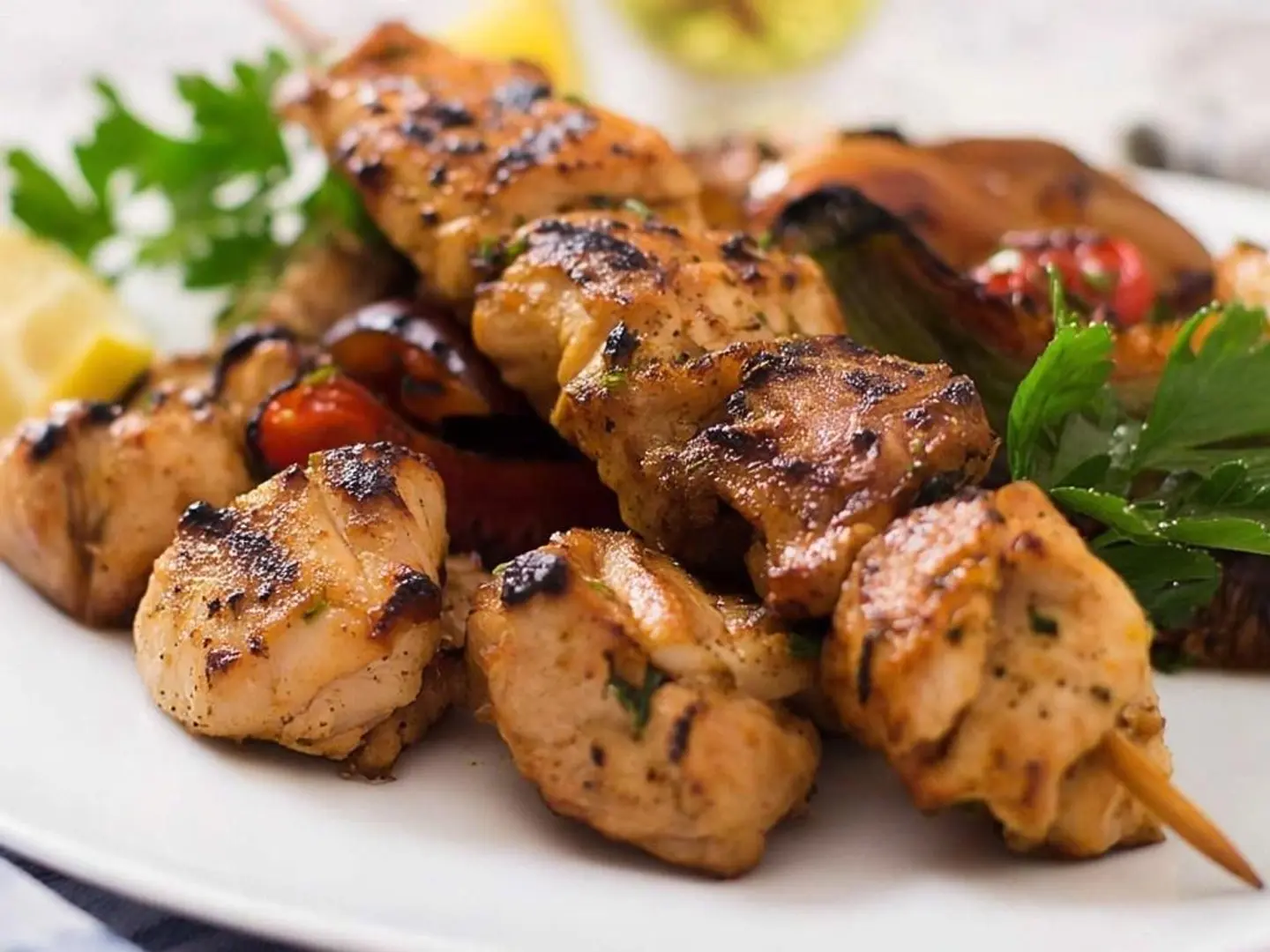نص كيلو مشاوي دجاج
