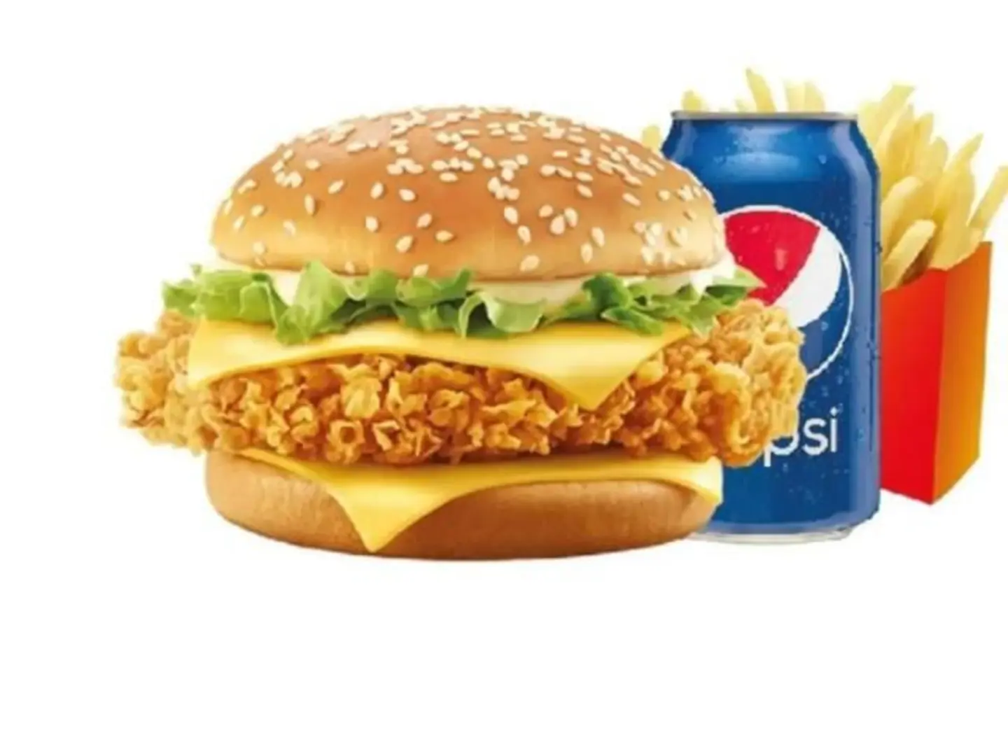 وجبة زنجر برجر عادي