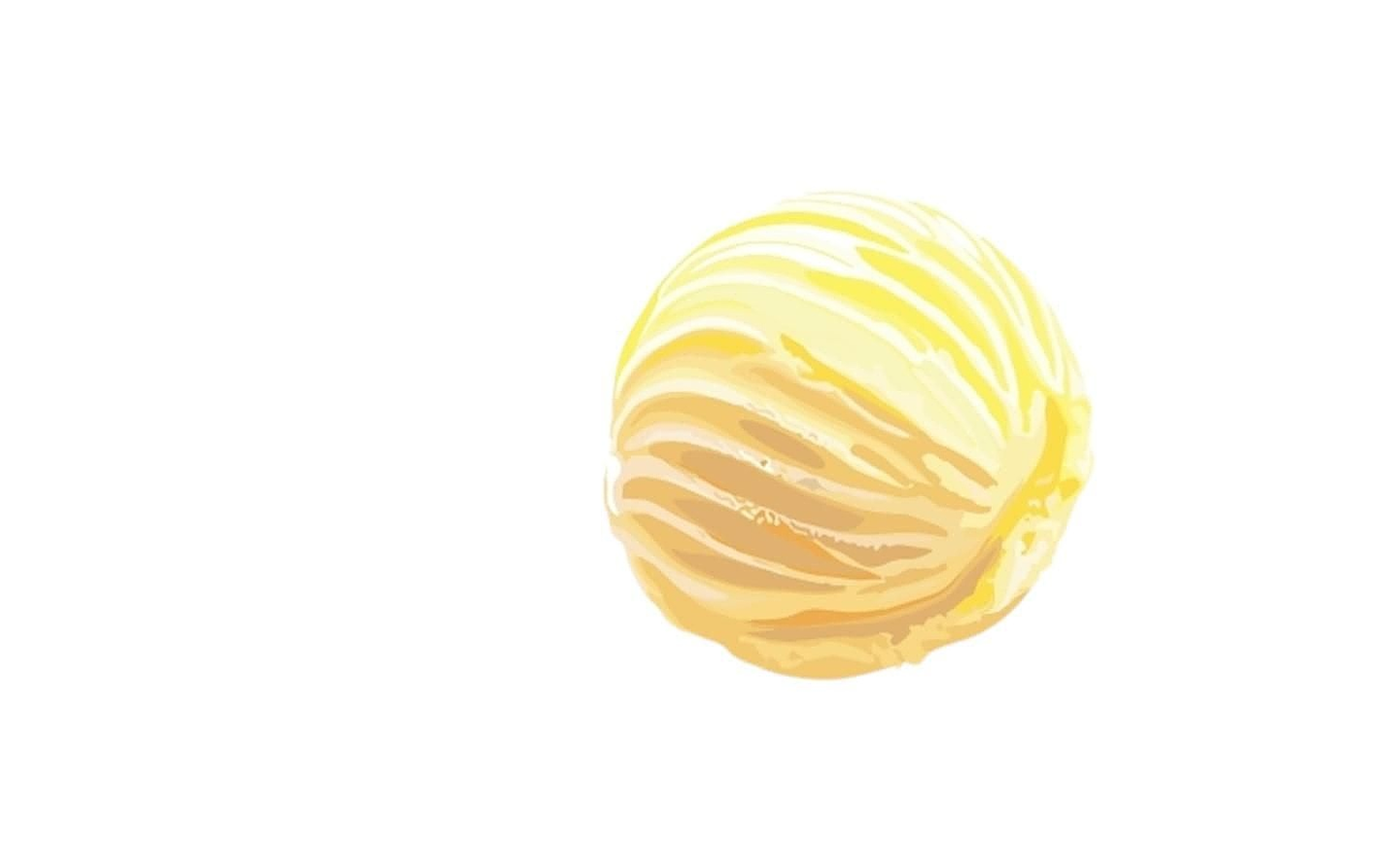 Lemon Ice Cream Scoop