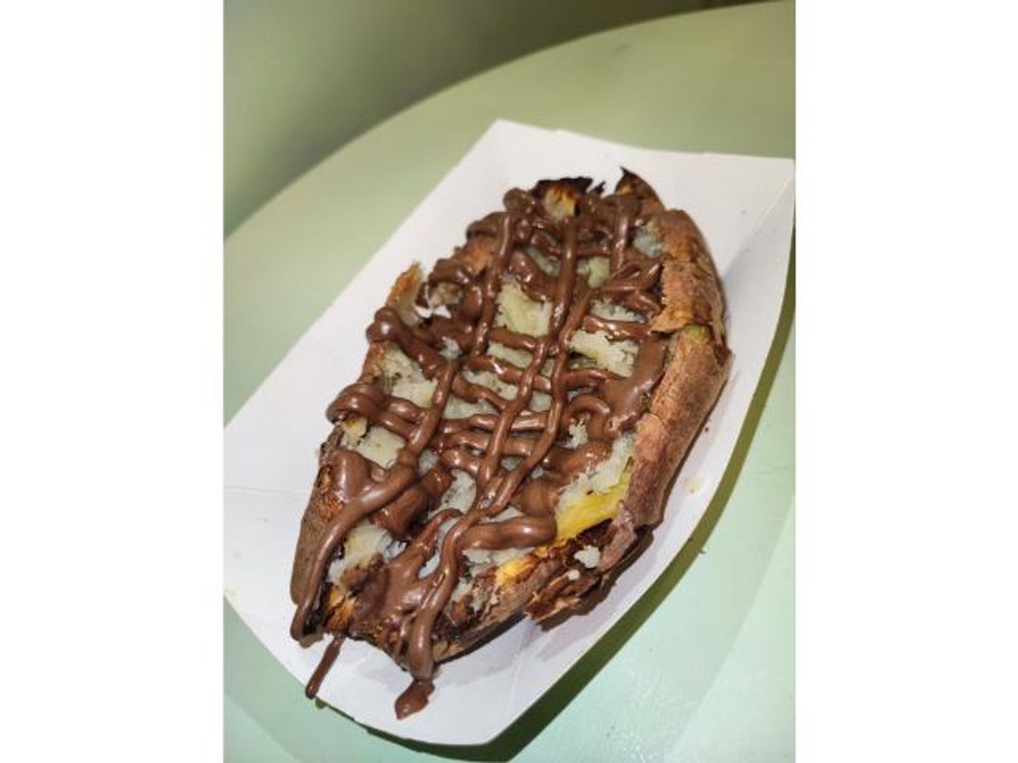 Smoked Potato With Chocolate