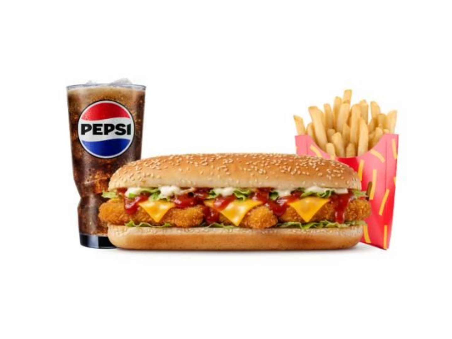 Jumbo Pulled Chicken ( Meal )