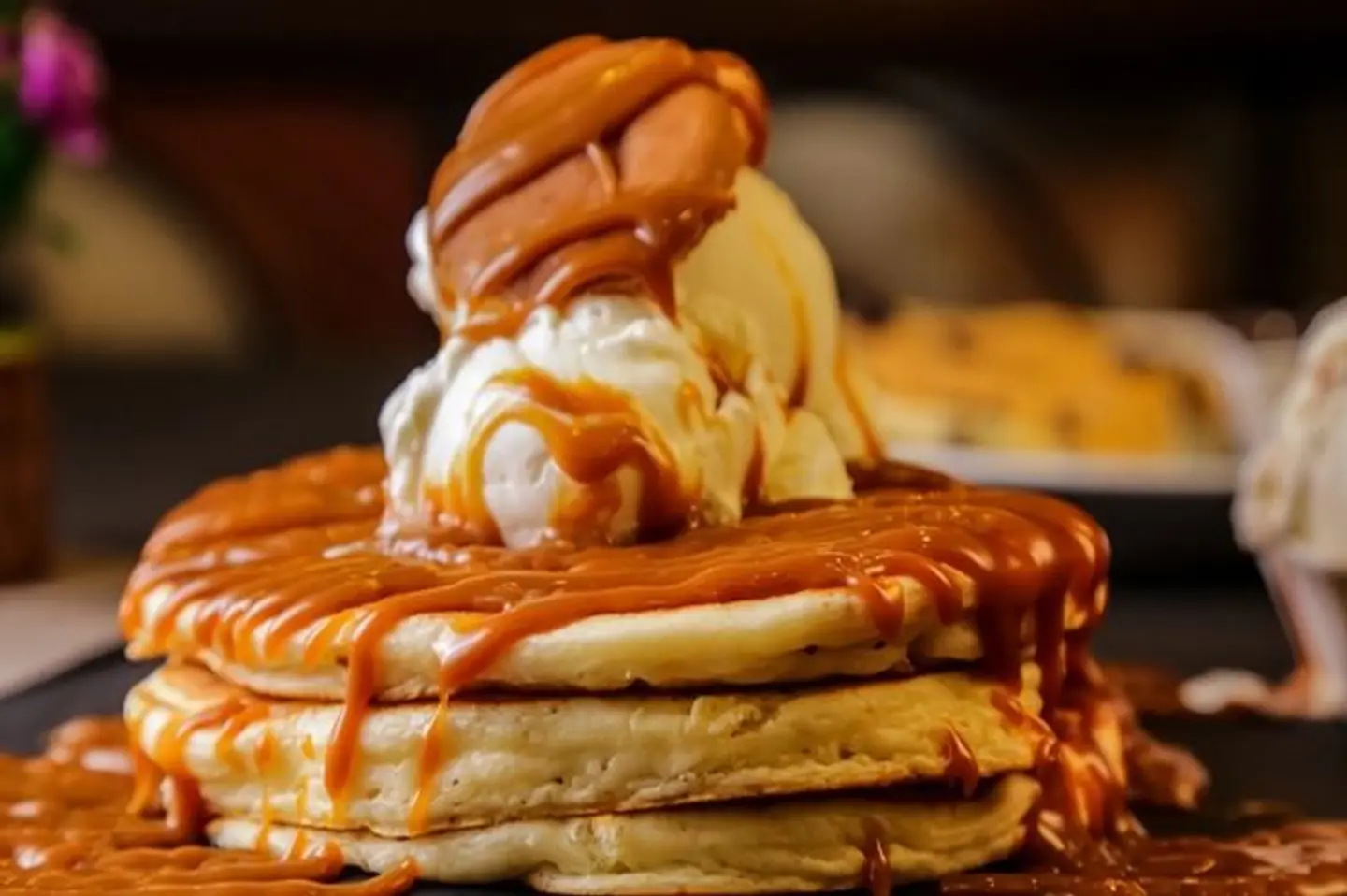 Cereal Ice Cream Pancake