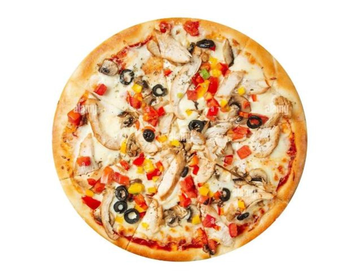 Chicken Burger Pizza