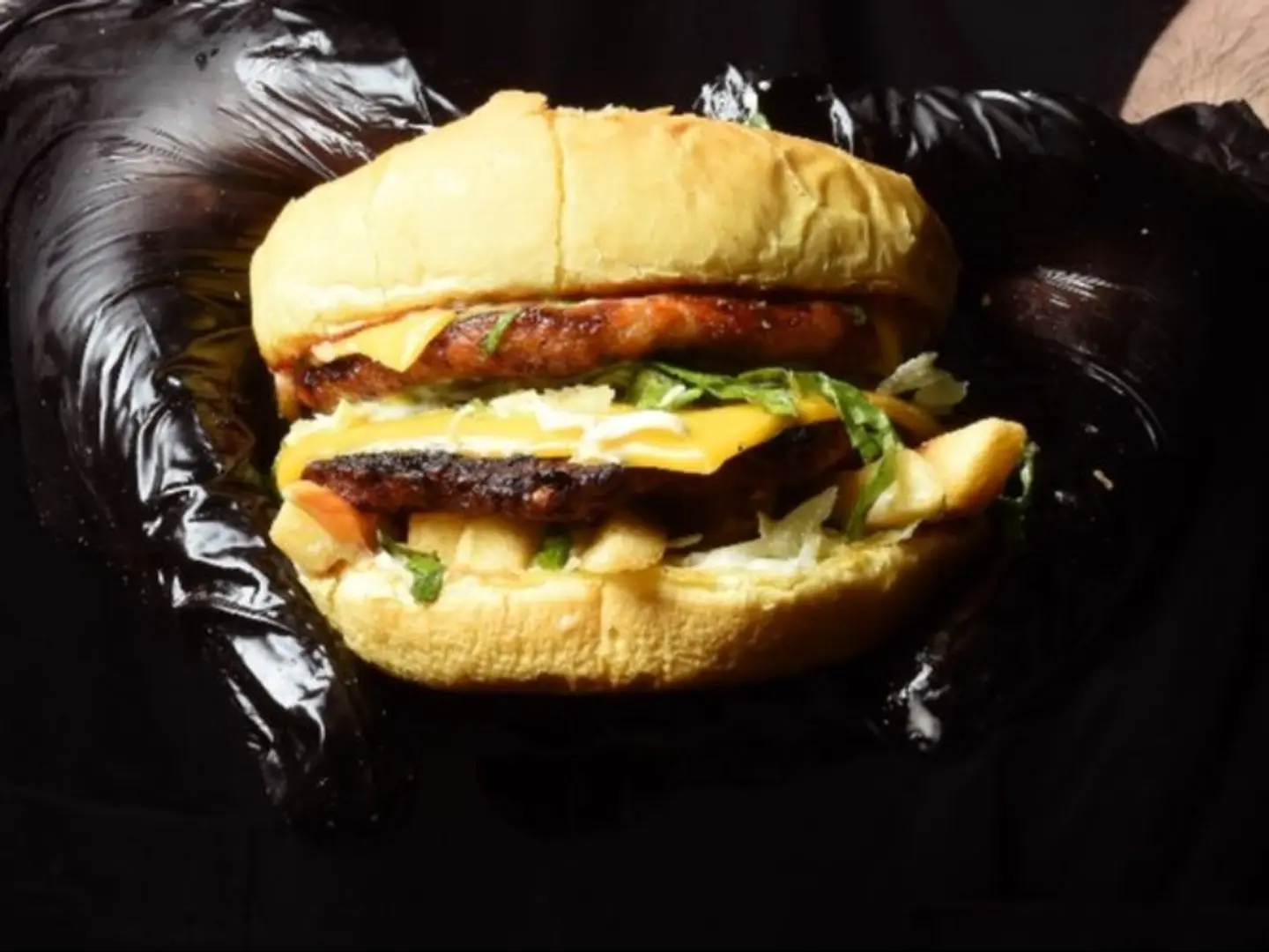 Double Chicken Burger