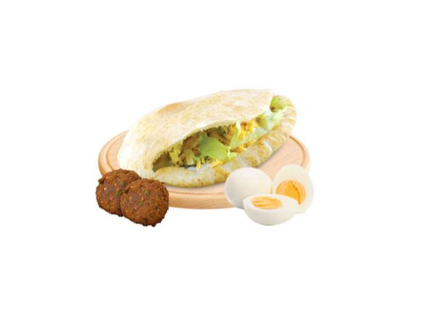 Falafel With Eggs