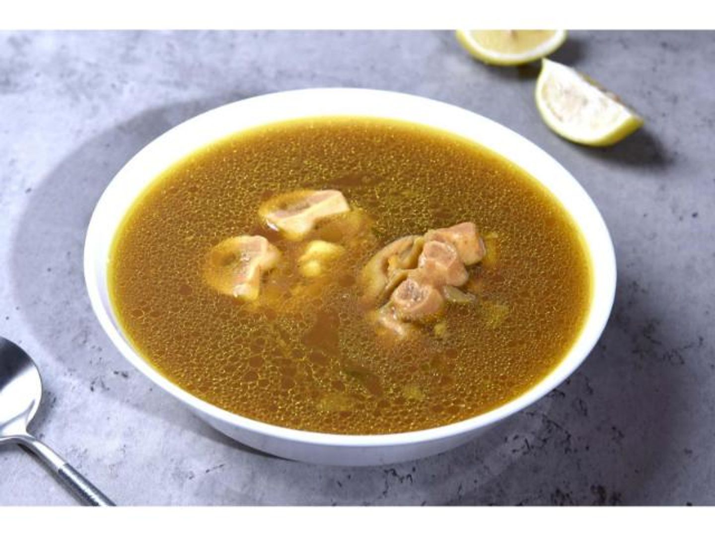 كوارع بالشوربه
