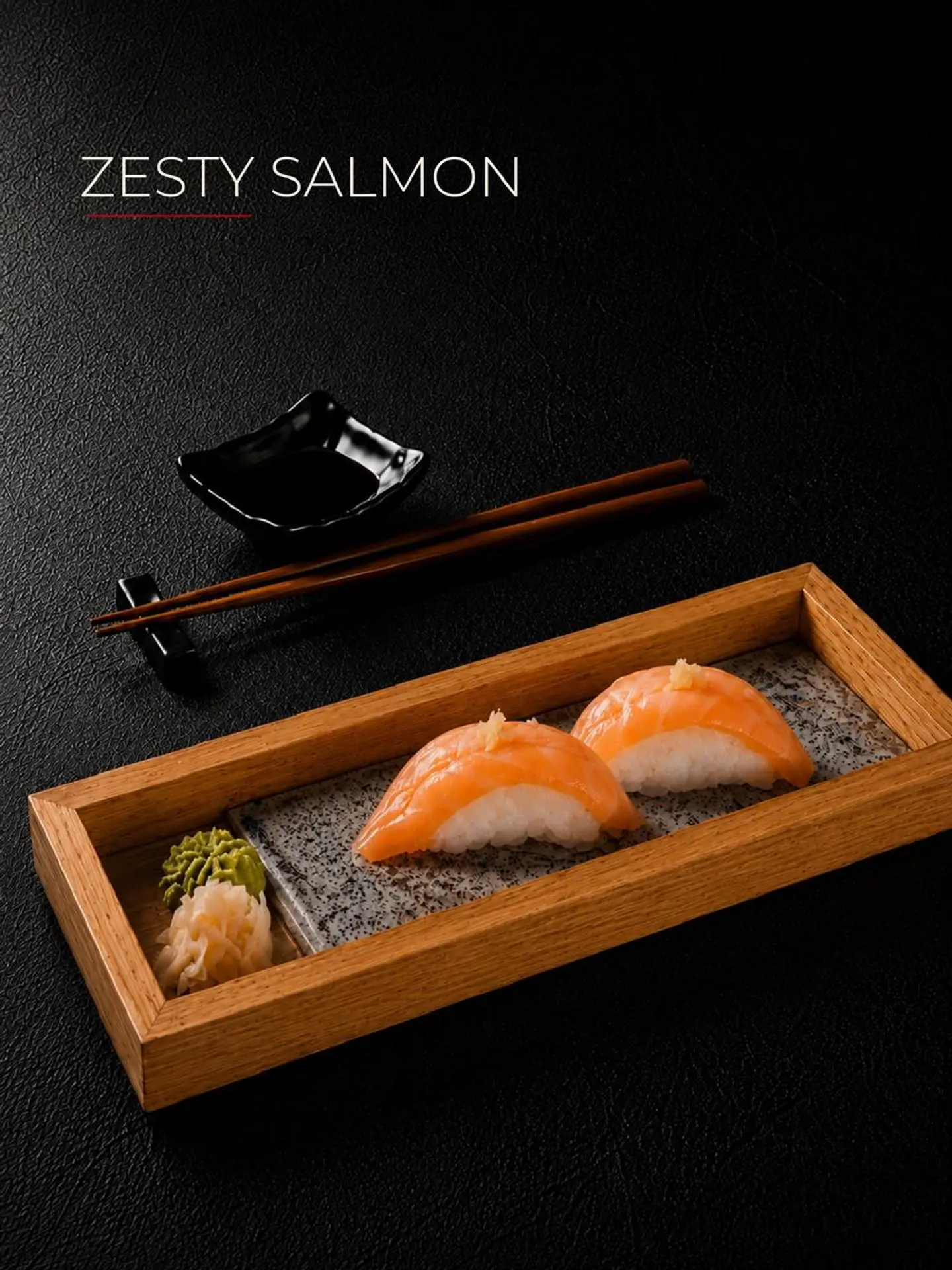 Salmon Zesty Nigiri