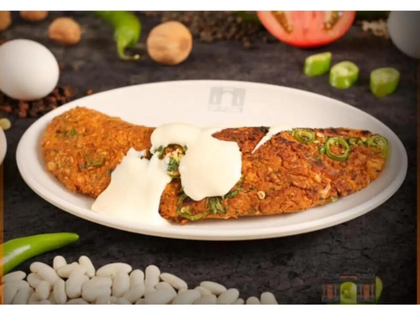 White Beans Dry With Eggs