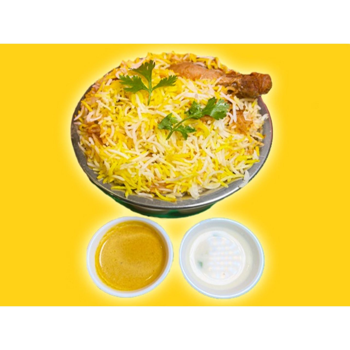 Hyderabadi Chicken Dum Biryani Single Special