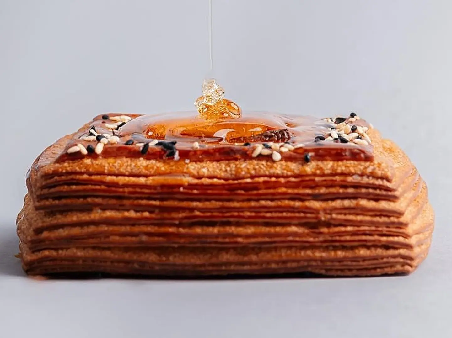 Cheese And Honey Danish