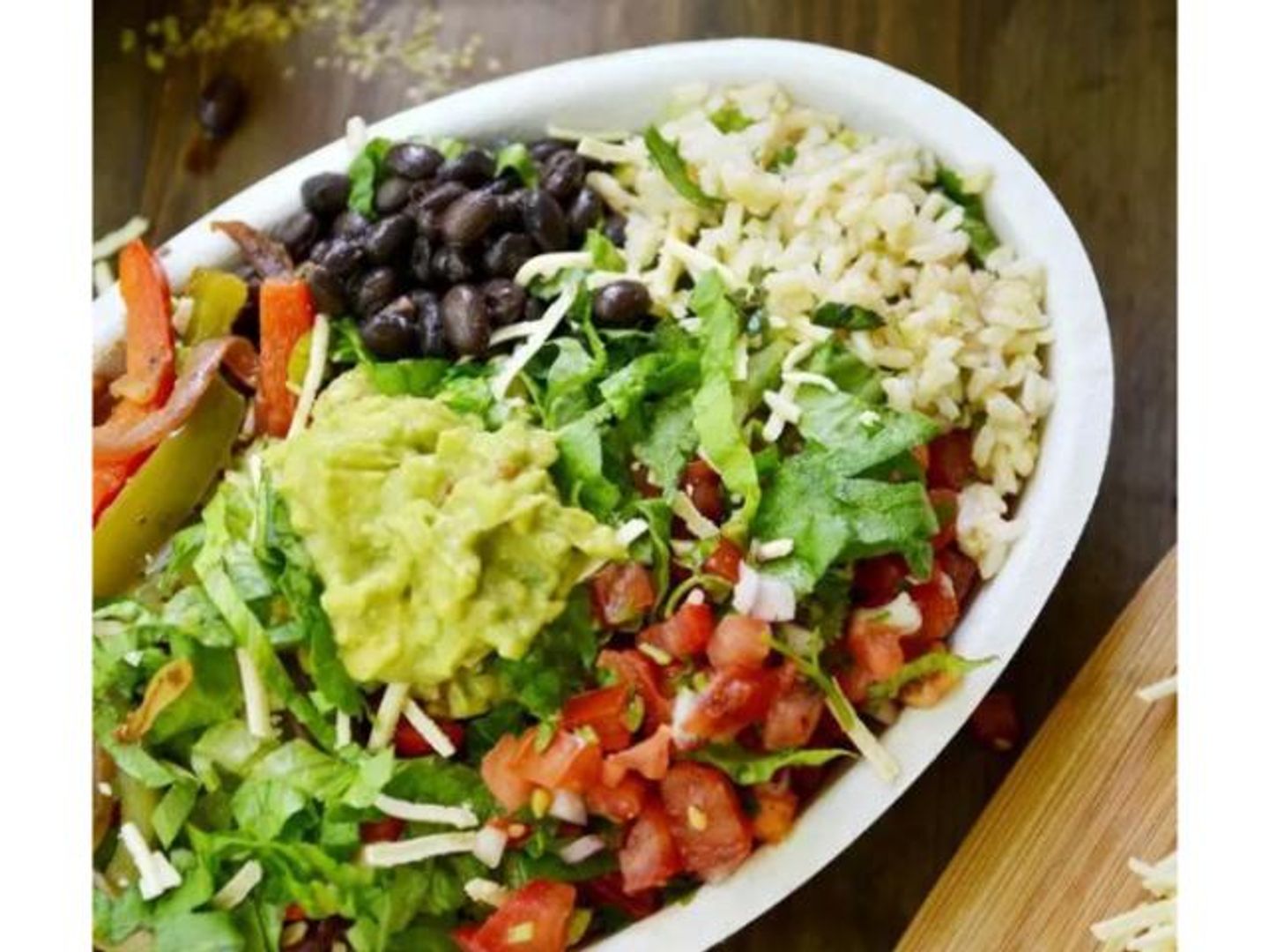 Vegetarian Burrito Bowl - Vegetarian Burrito Plate