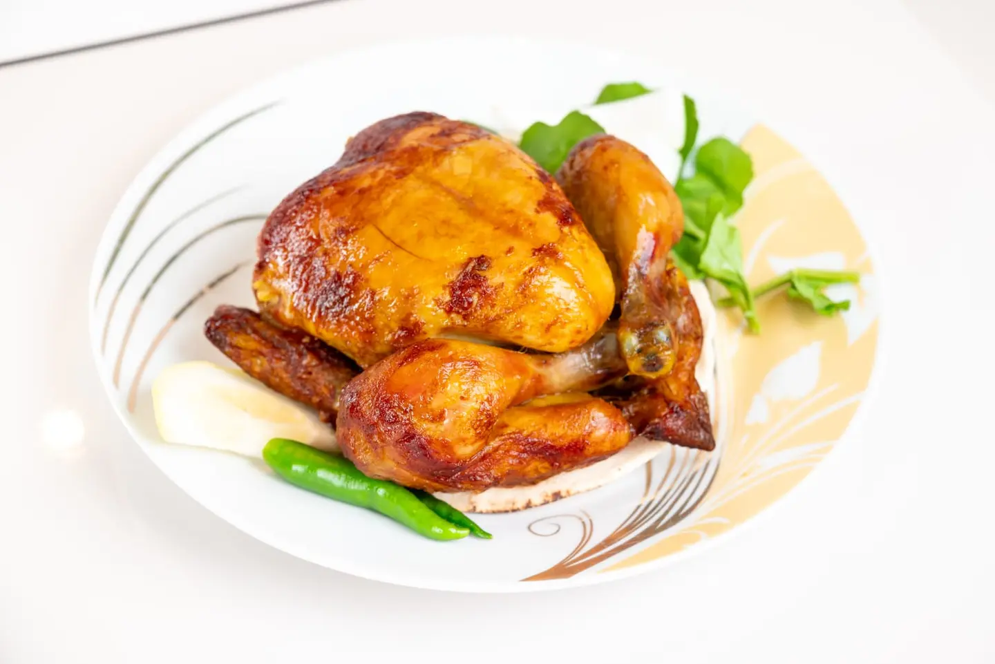 نص حبة دجاج شواية بدون ارز