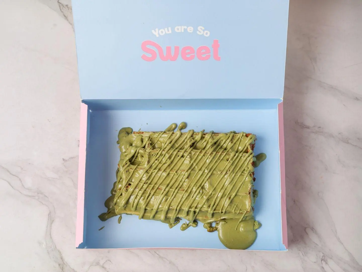 Pistachio Waffle