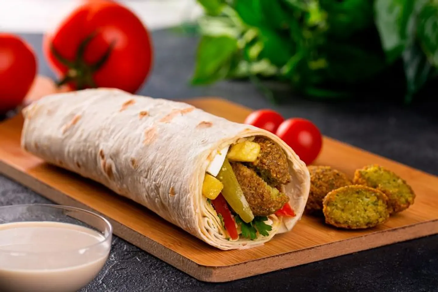 فطائر بيض جبنه مبشور فلافل