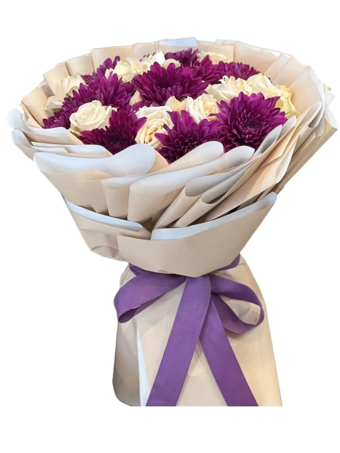 Dark Purple Cherry Bouquet