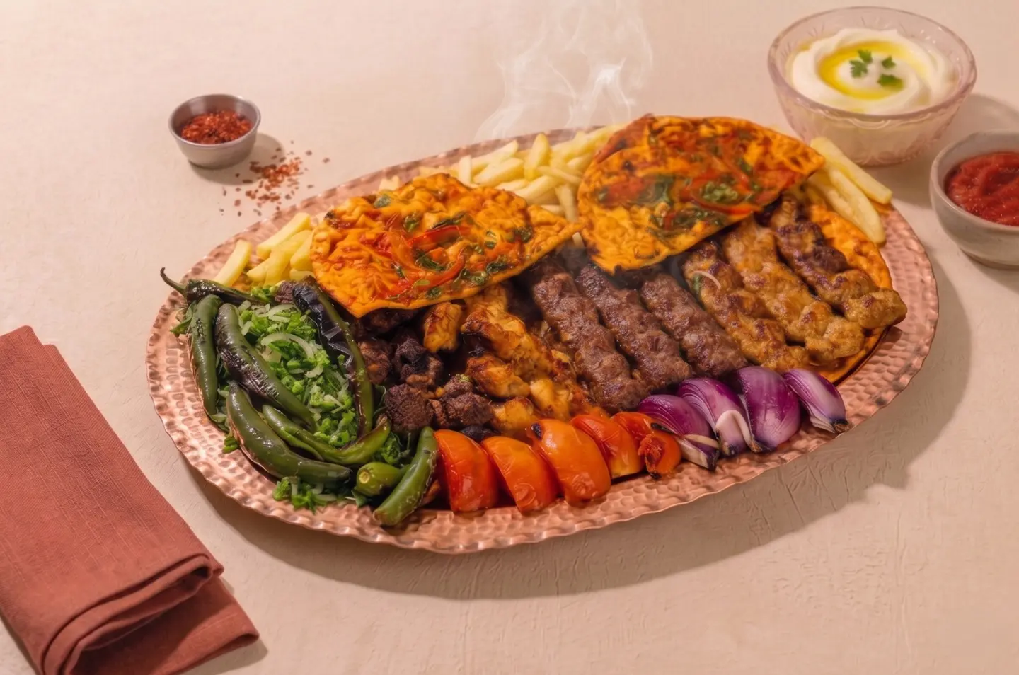 Mixed Grill Platter 12 Skewers
