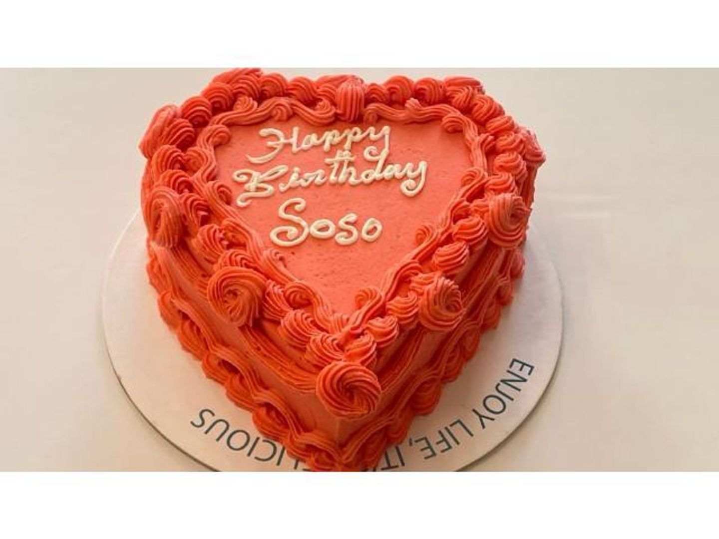 Korean Heart Cake