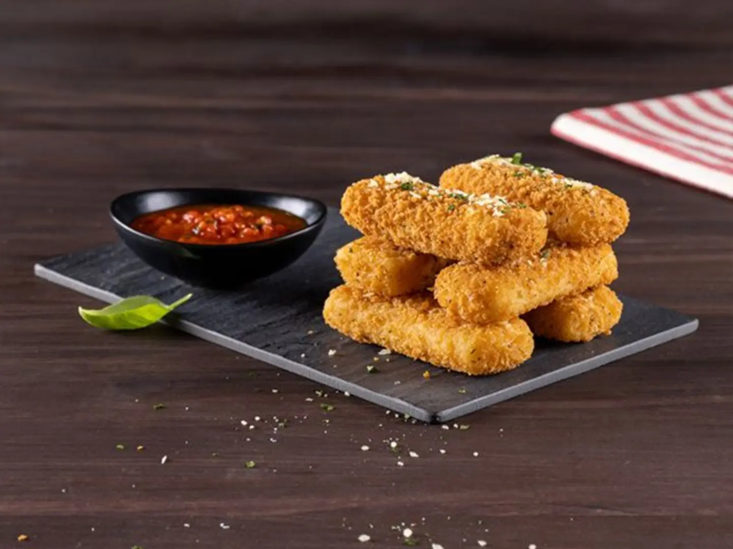 Fried Mozzarella Sticks