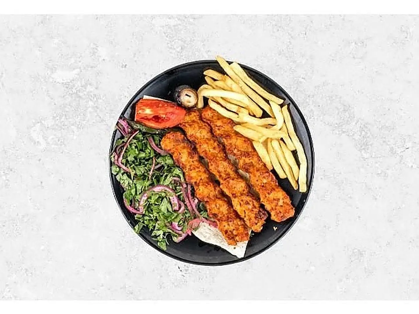 صحن كباب دجاج