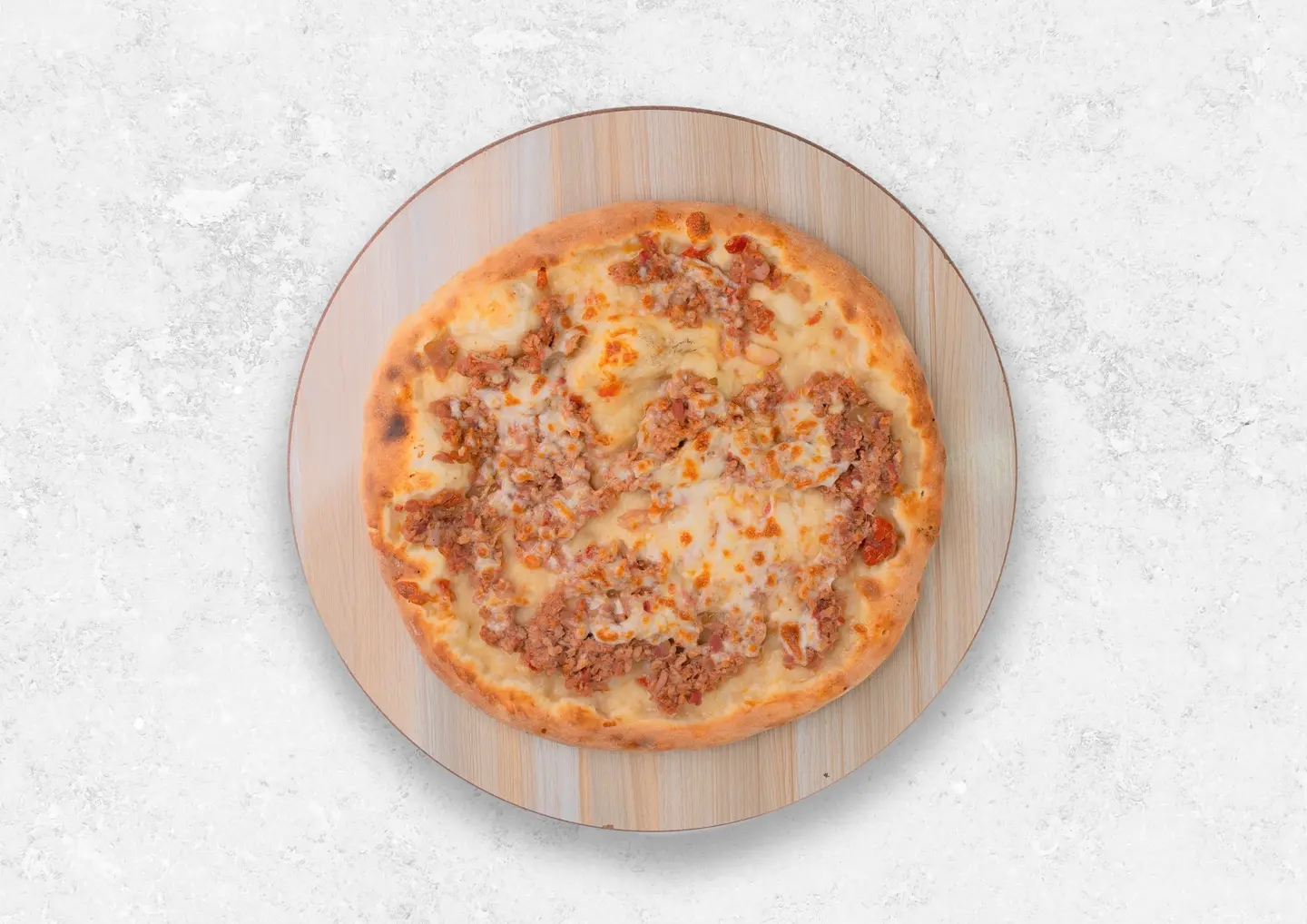 صفيحة لحم مع جبنة