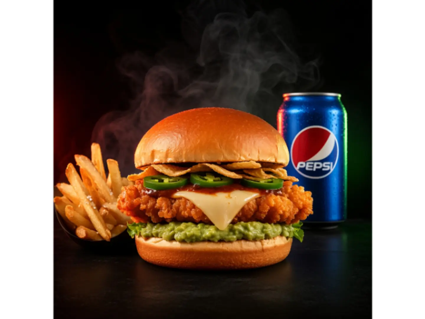 Mexican Chicken Burger
