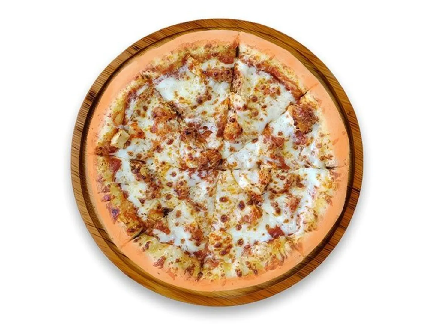 بيتزا الدجاج الحراق صغير