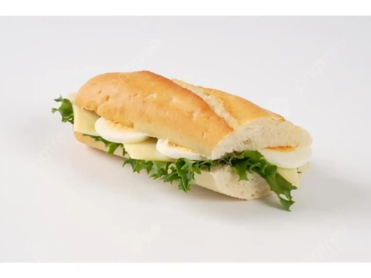 Fava Bean Sandwich With Boiled Egg