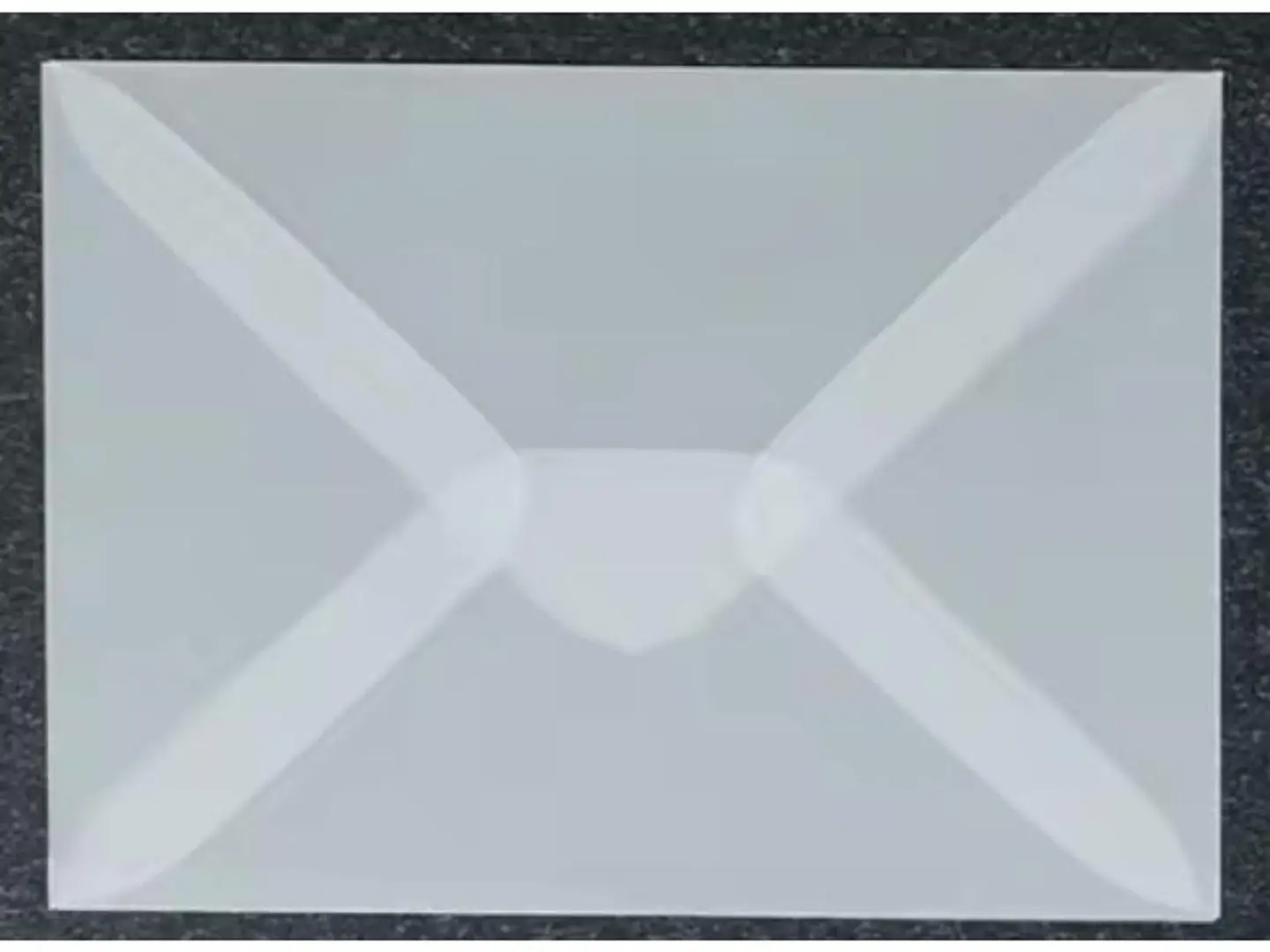 Plain Acrylic Envelope