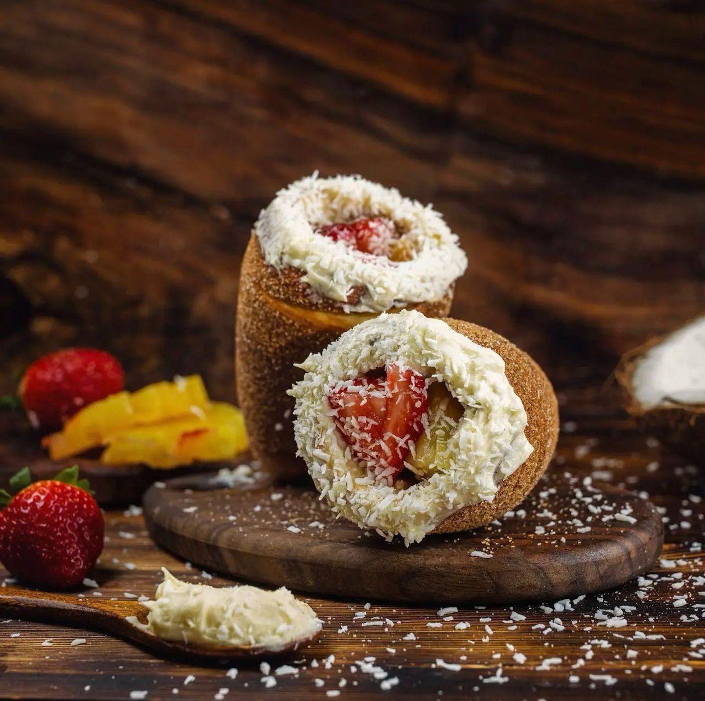 Classic Vanilla With Fruits