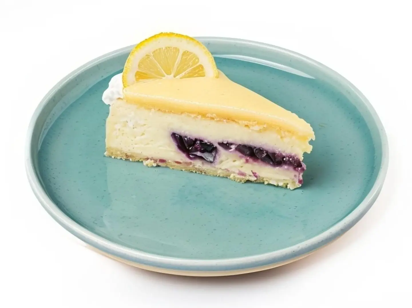 تشيزكيك ليمون وتوت