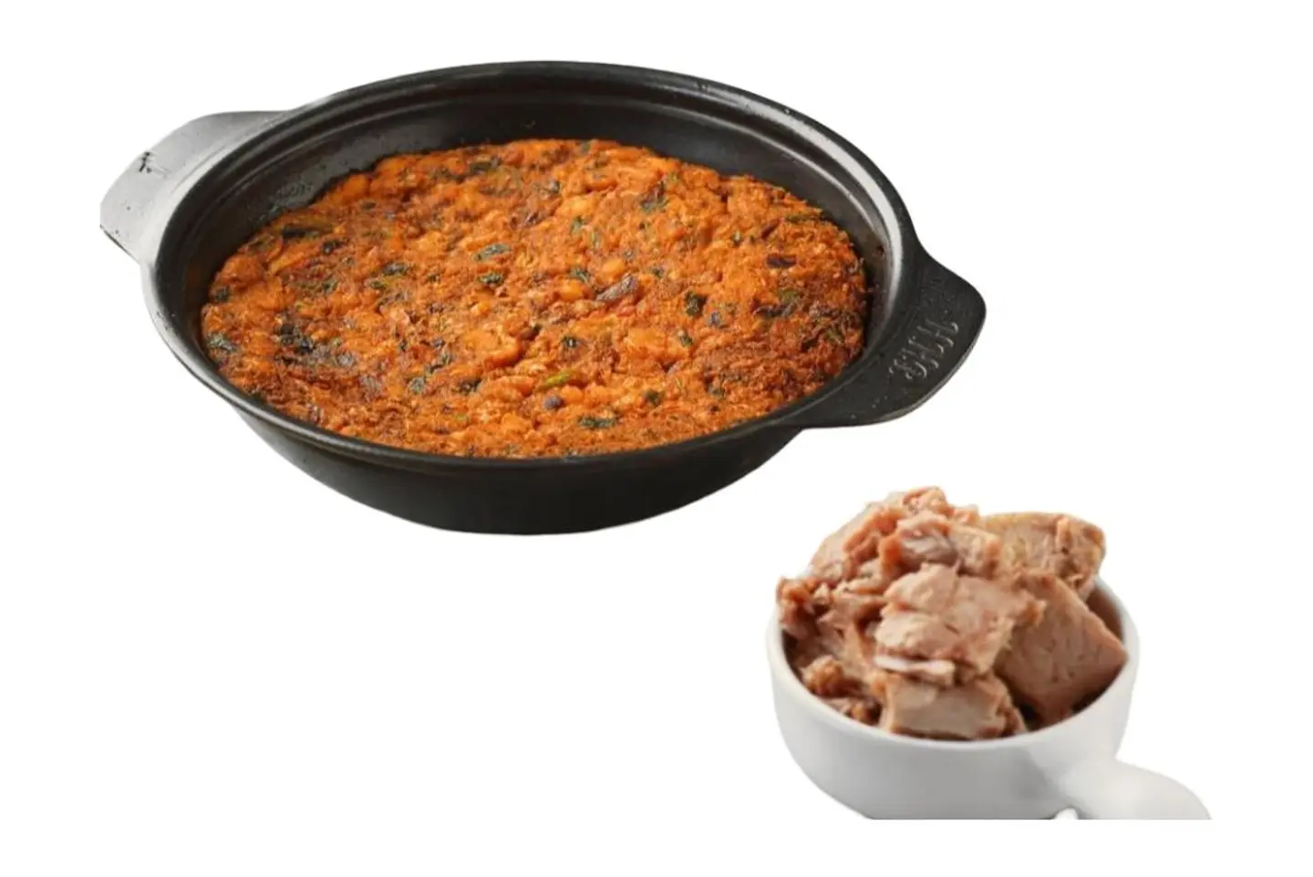 صحن فاصوليا مع التونة