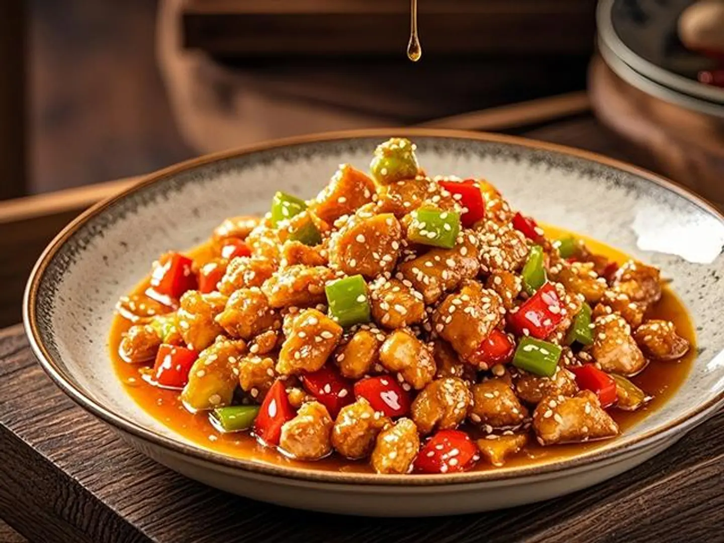 Honey Sesame Chicken