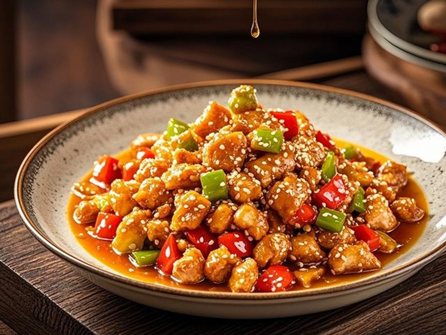 Honey Sesame Chicken