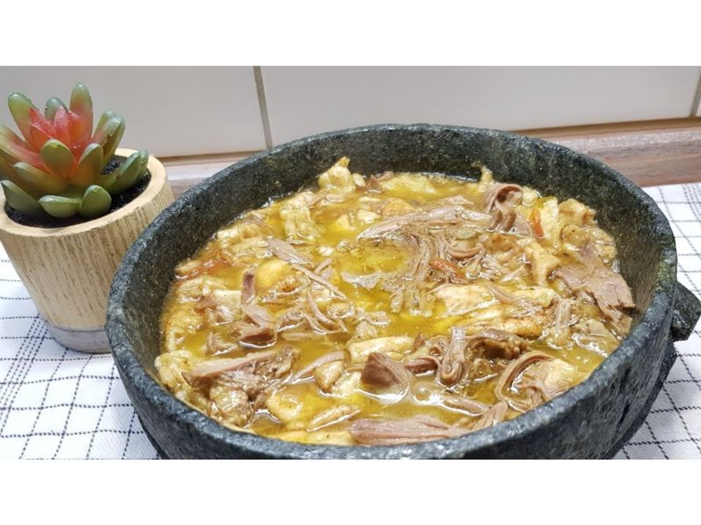 فتة مرق مع الخضار