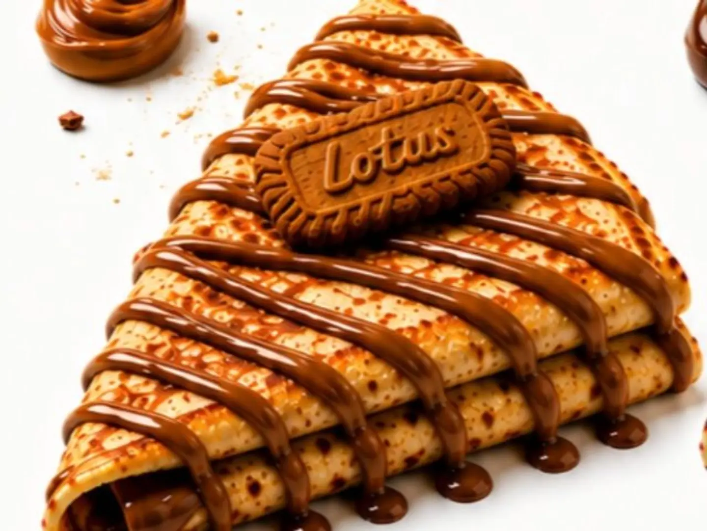 Crunchy Lotus Biscoff Crepe