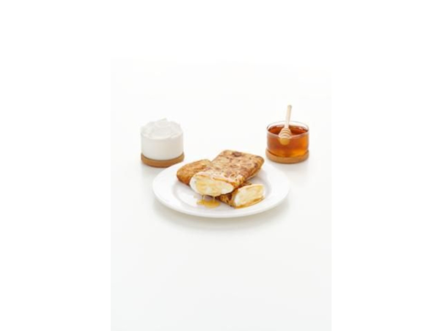 Kiri Cheese With Honey