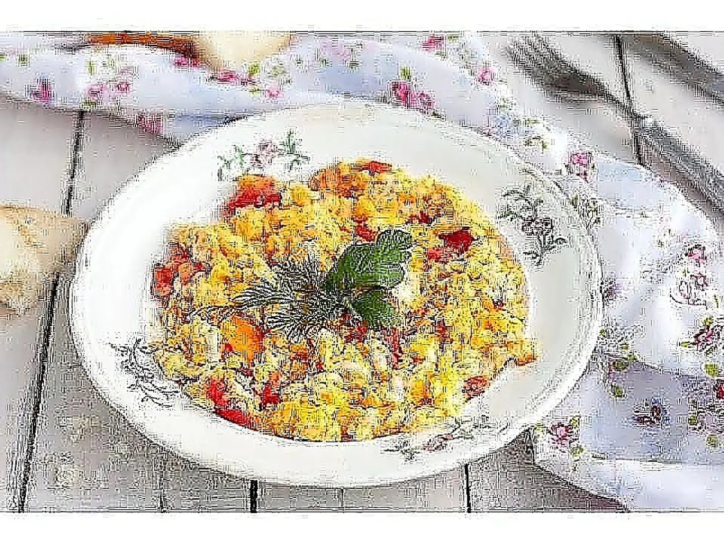 صحن شكشوكة عادي