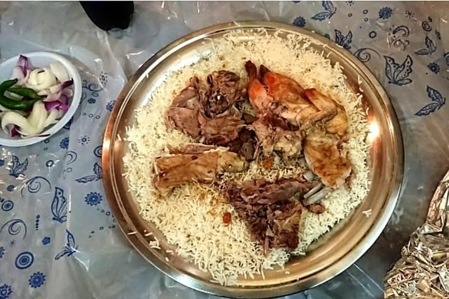 رز زربيان لحم