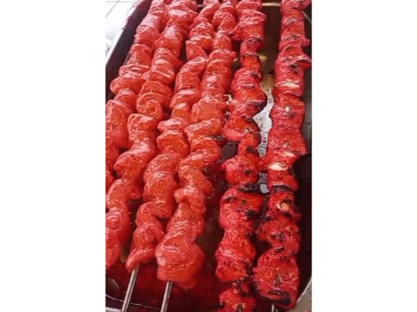 طبق الدجاج المشوي تندوري مع ارز برياني