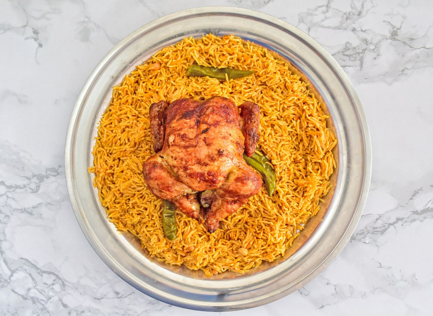 Grilled Chicken With Rice