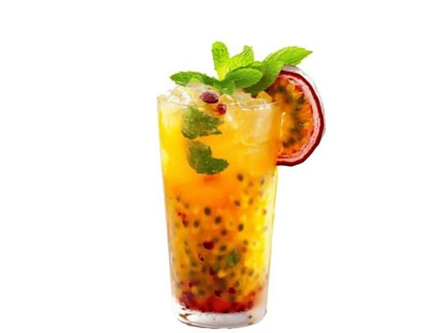 Cold Passion Fruit Mojito