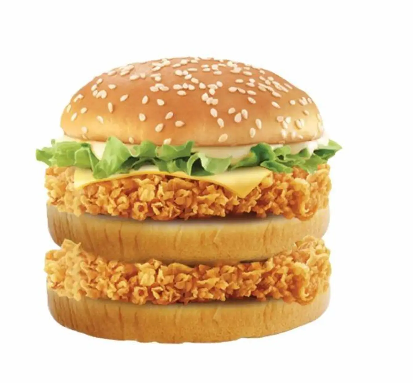 Double Zinger Burger