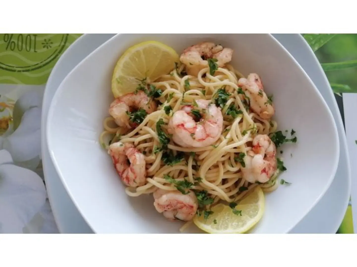 Spaghetti With Shrimp