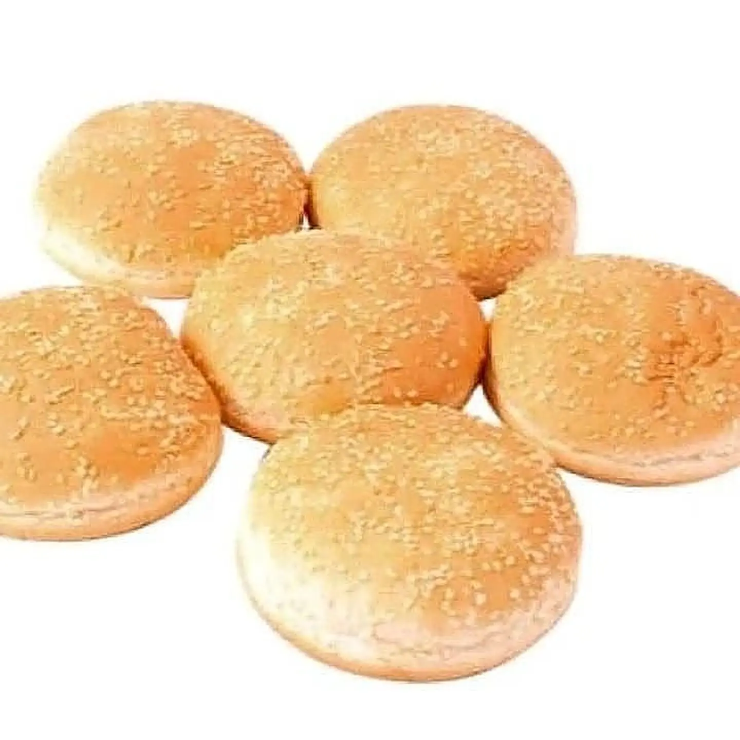 خبز برجر طازج 6 حبات