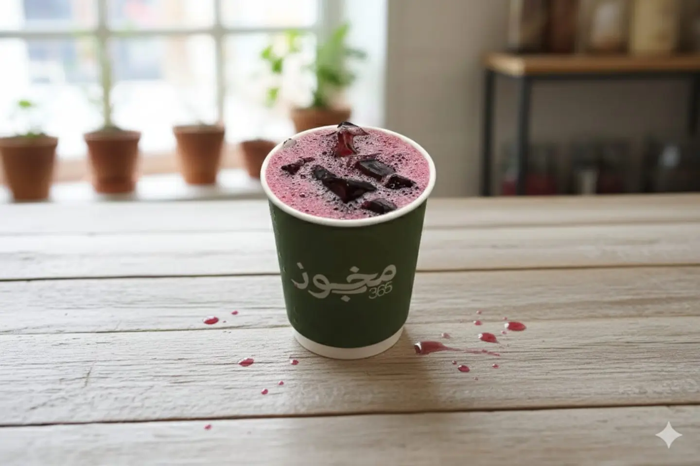 مشروب الكركدي المثلج