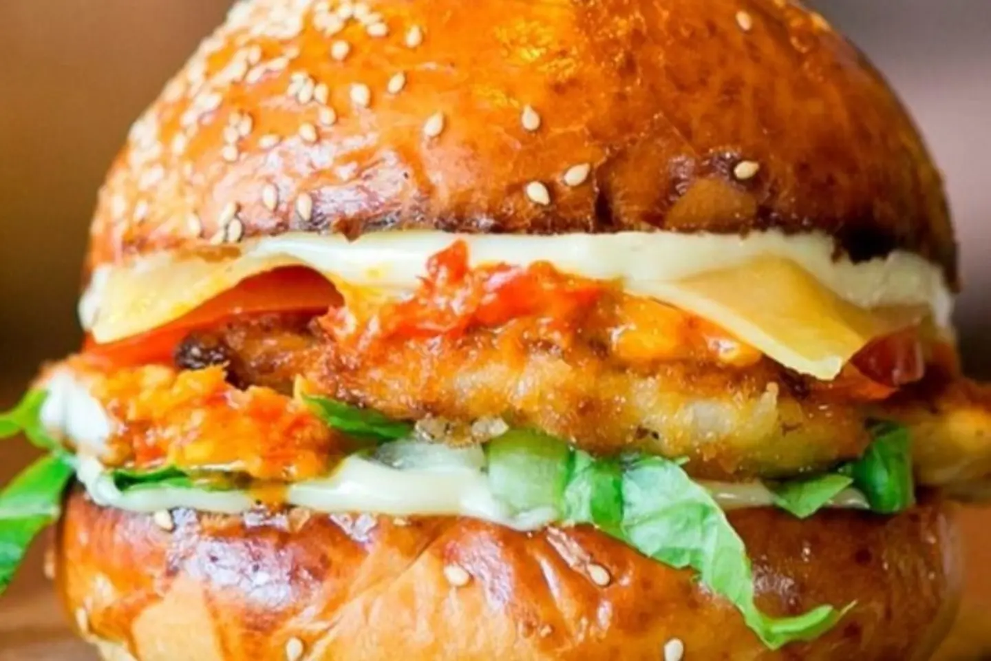 Beef Burger With Cheese