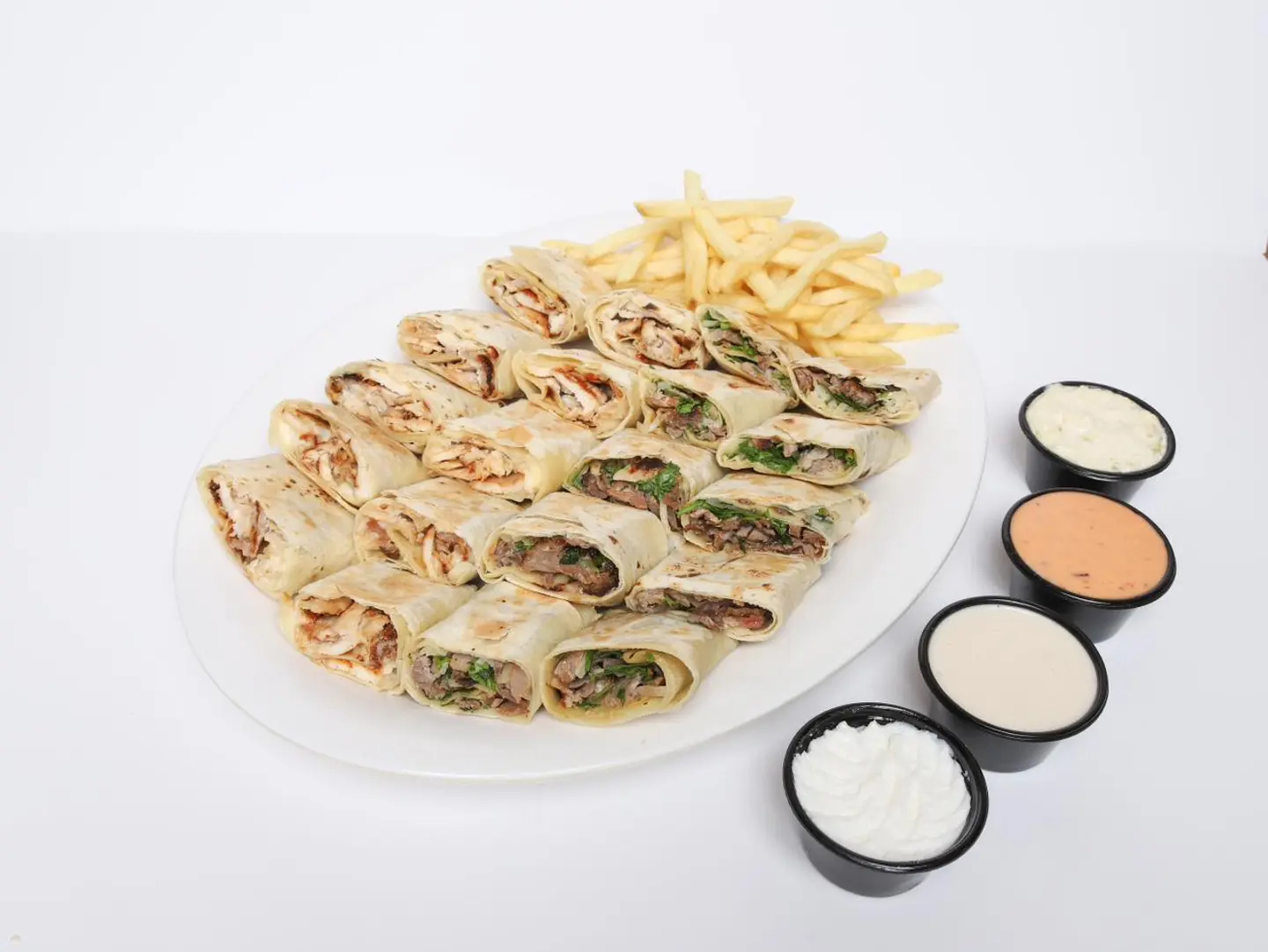 Take 4 * Mix Shawrma ( Chick + Meat ) Arab