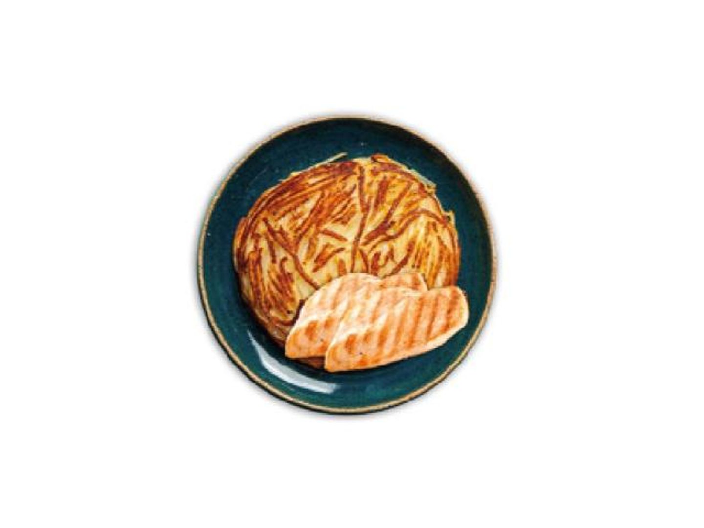 Paillasson With Smoked Salmon